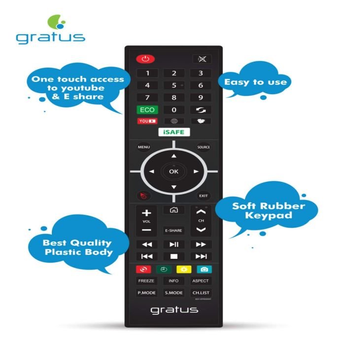 75-inch LED 4K Smart Android TV by Gratus - Image 3