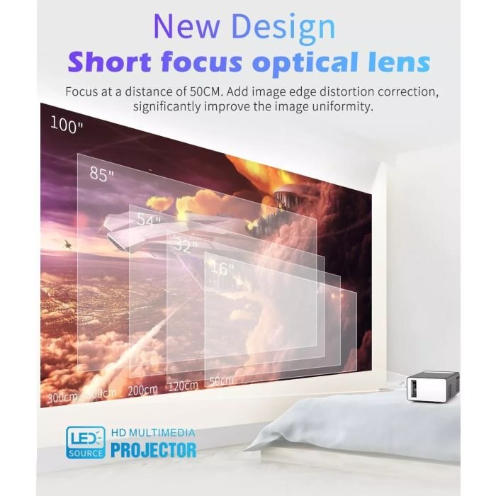 Borrego LED Mini Projector - Image 3