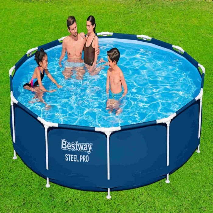Steel Pro Round Frame Pool Set with Filter Pump 366 x 76 cm by Bestway - Image 2