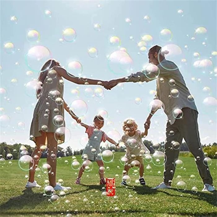 Automatic Firework Bubbles Maker with LED Lights, Sounds & 12 Holes - Image 4