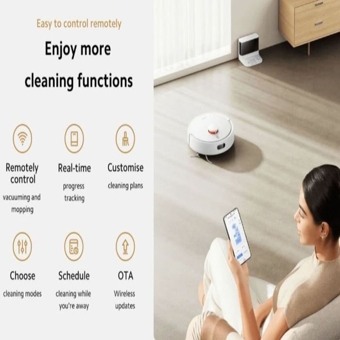 S20 Robot Wet and Dry Vacuum Cleaner 3200mAh by Xiaomi - Image 5