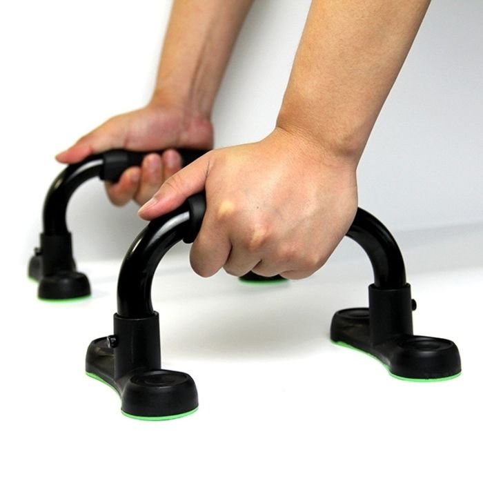 Hima Fitness Push-Up Stands Bar - Black - Image 4