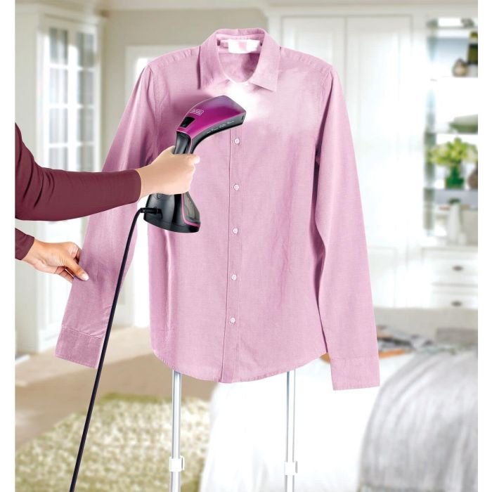 Black + Decker Portable Digital Handheld 1600W Garment Steamer - Image 6