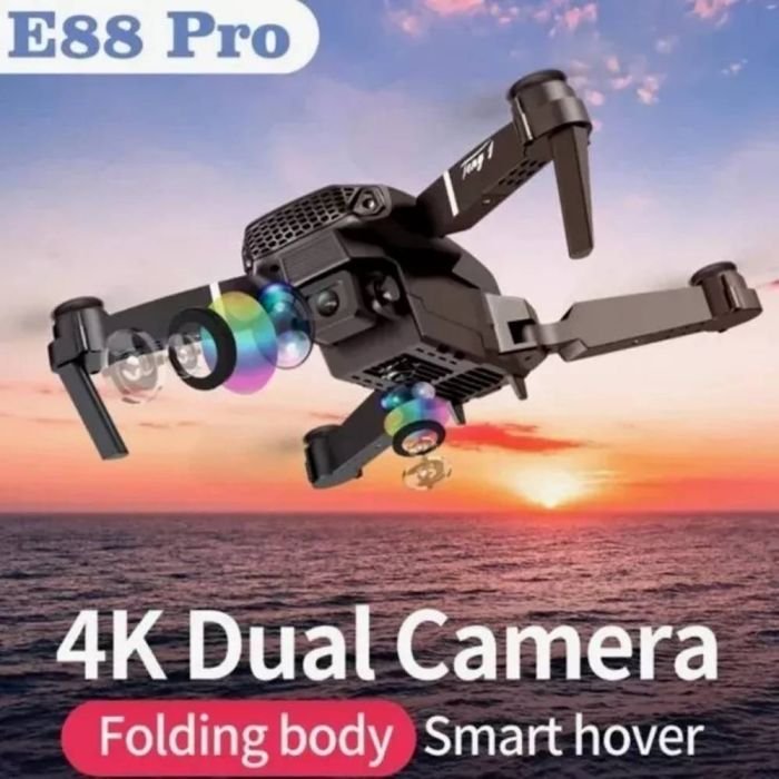 E88 Pro Max Drone with Dual 4K HD Camera 2.4GHz - Image 2