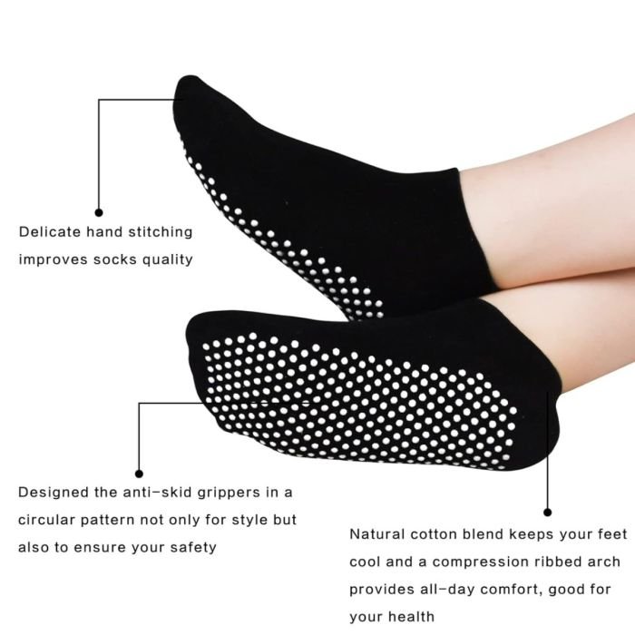 Yoga Socks Non Slip Socks 1 Pair - Image 2