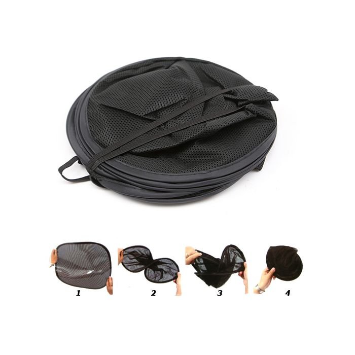 American Mechanics 4 Pcs Pack Foldable Sun Shade for Cars - Image 2