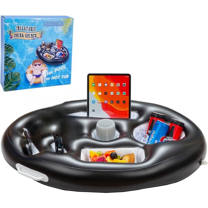 Inflatable Floating Drink Holder for Pools & Beaches - Image 5