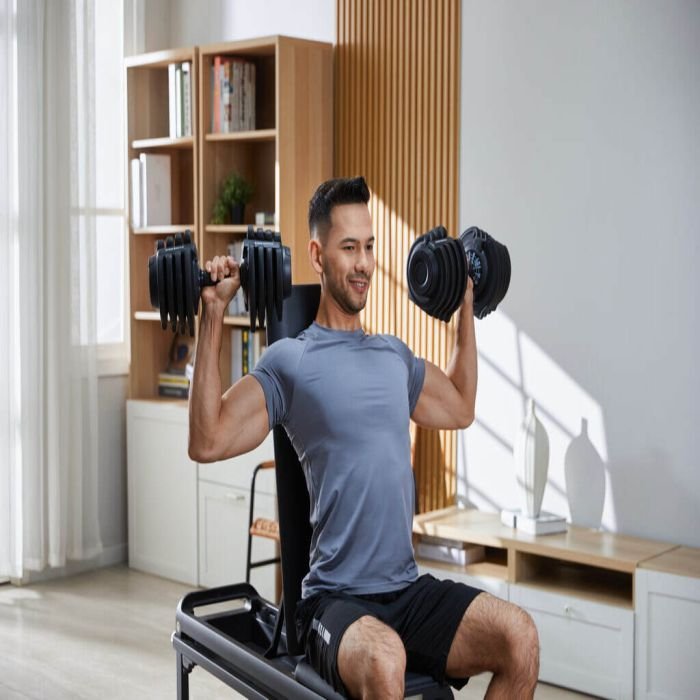 3 in 1 Adjustable Dumbbell Set 18Kg - Image 3
