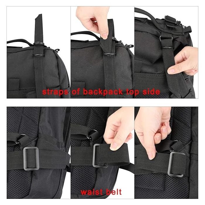 Practical Travel Backpack 45 x 26 x 30cm - Image 11