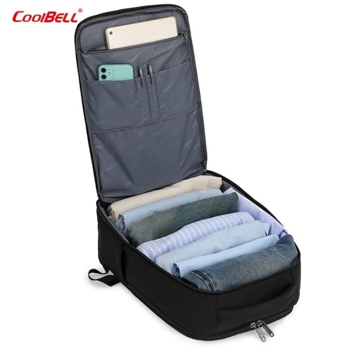 Multi-Functional Laptop Backpack 44×14×30 cm by Coolbell - Image 3