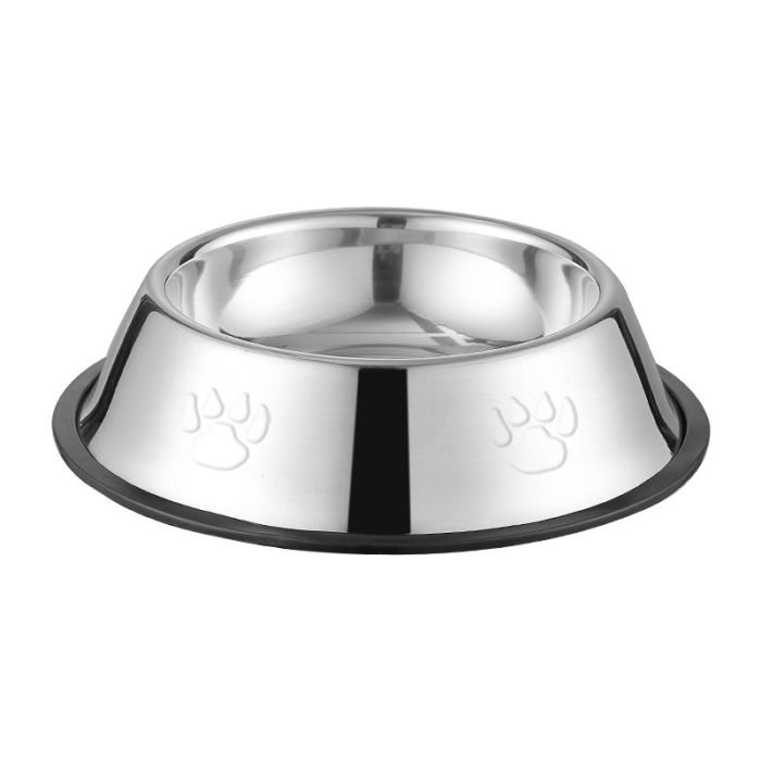 Stainless Steel Pet Feeding Bowl 30 cm - Image 2