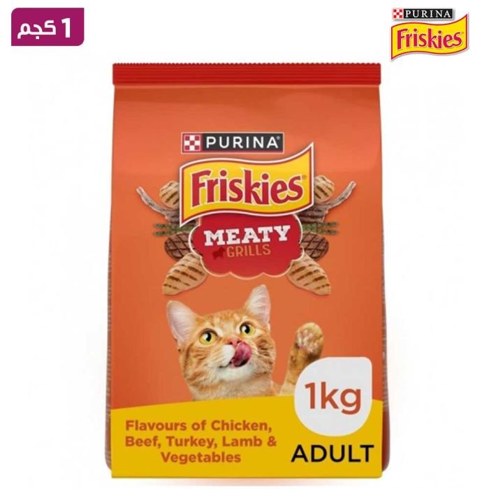 Purina Friskies Meaty Grill Cat Food 1 kg