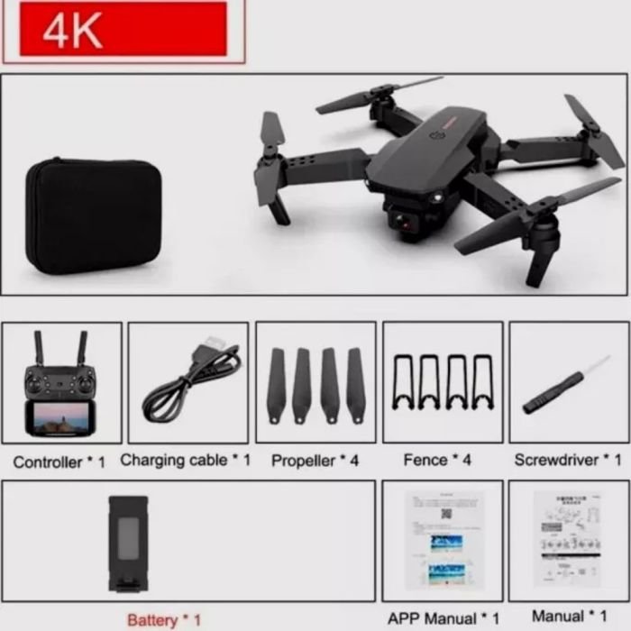E88 Pro Max Drone with Dual 4K HD Camera 2.4GHz - Image 6