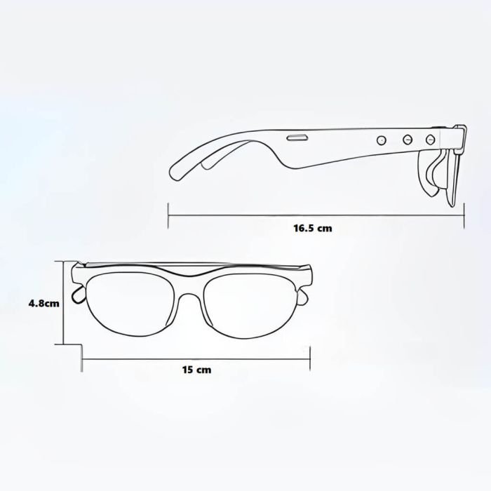 Smart Bluetooth Sunglasses with Polarized Lens - Image 10