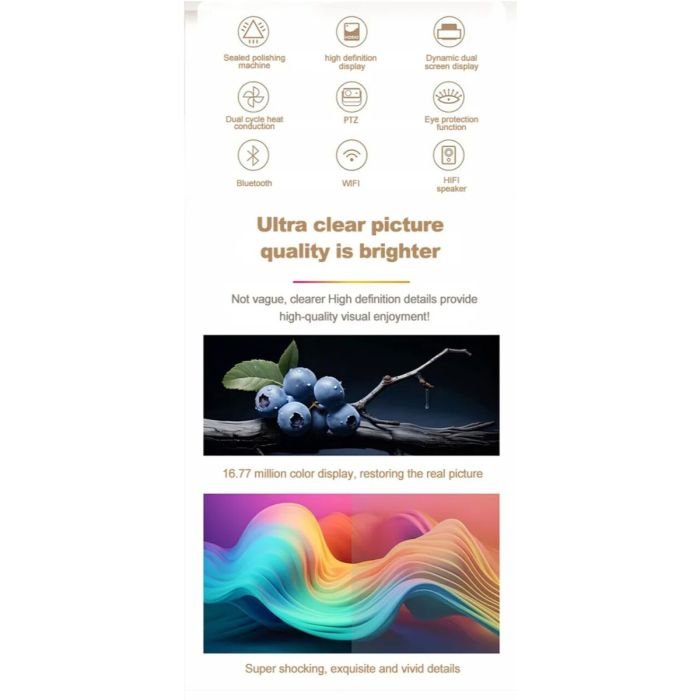 BudPlus C3 Tablet Projector with Touchscreen by Volto - Image 4
