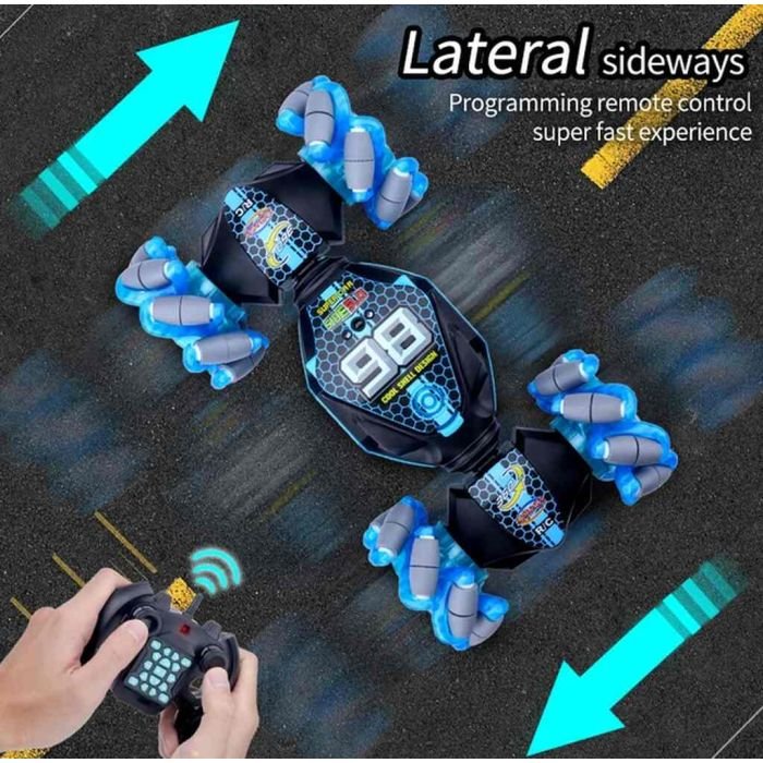 Portable 4WD Twist Stunt Car with Gesture and Remote Control - Image 4