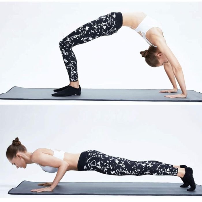Yoga Socks Non Slip Socks 1 Pair - Image 3