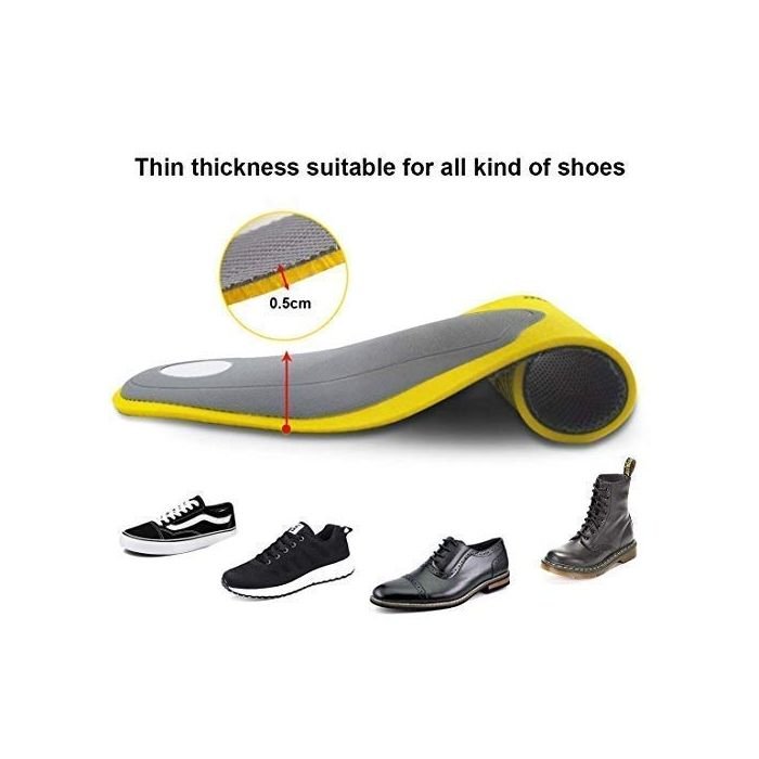 Memory Foam Insoles For Shoes Arch Support - Size 40 to 46 - Image 8