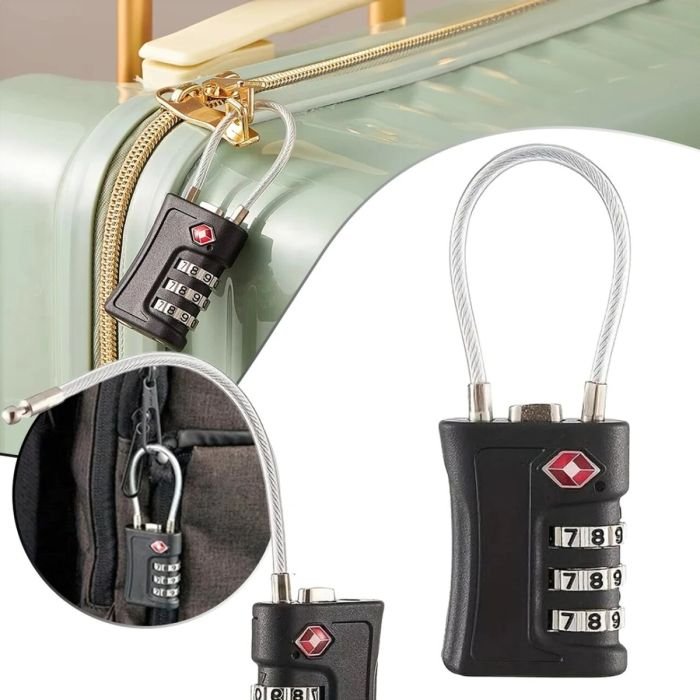 Luggage TSA 3 Digits Combination Lock - Image 4