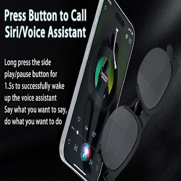 Smart Bluetooth Sunglasses with Polarized Lens - Image 8