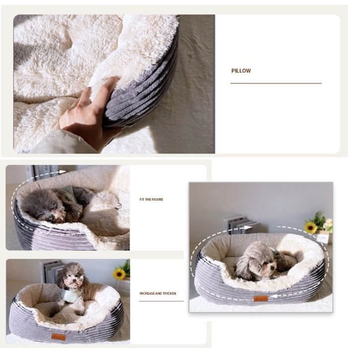 Comfort Pet Bed 80 × 65 × 17 cm - Image 4