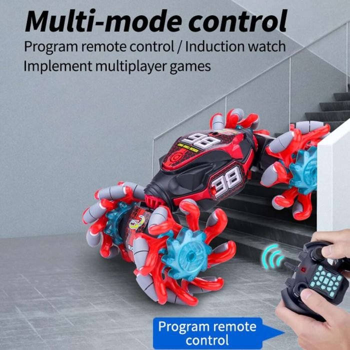 Portable 4WD Twist Stunt Car with Gesture and Remote Control - Image 7