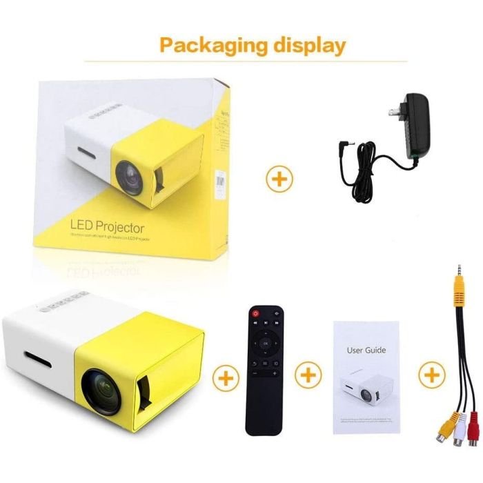 Borrego LED Mini Projector - Image 7